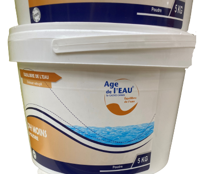 PH- en poudre piscine Age de l'eau seau de 5 kg