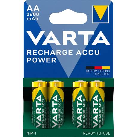 Pile rechargeable Varta AA par 3+1