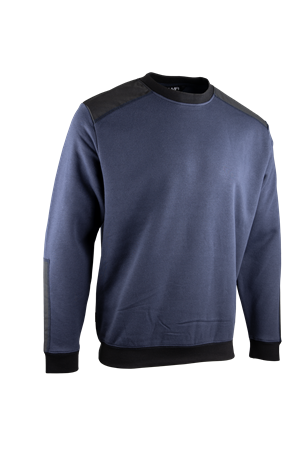 Sweat col camioneur bicolore LIMA