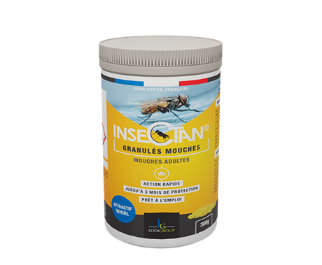 Granulés tue mouches Insectan pot de 300g