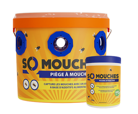 Piège à mouches + attractif Professionnel So Mouches