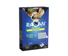 Raticide Racan pâte BR Brodifacum 25ppm boite de 150g
